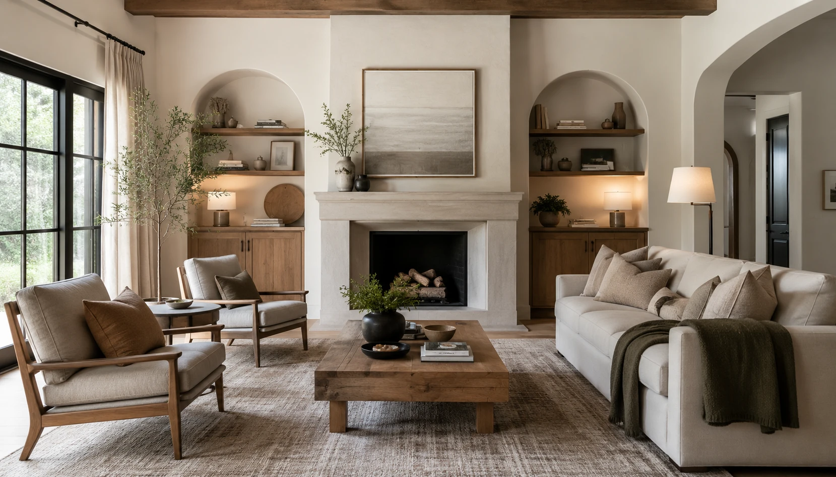 Give Each Room One Focal Point demonstrated in a realistic ordinary home interior